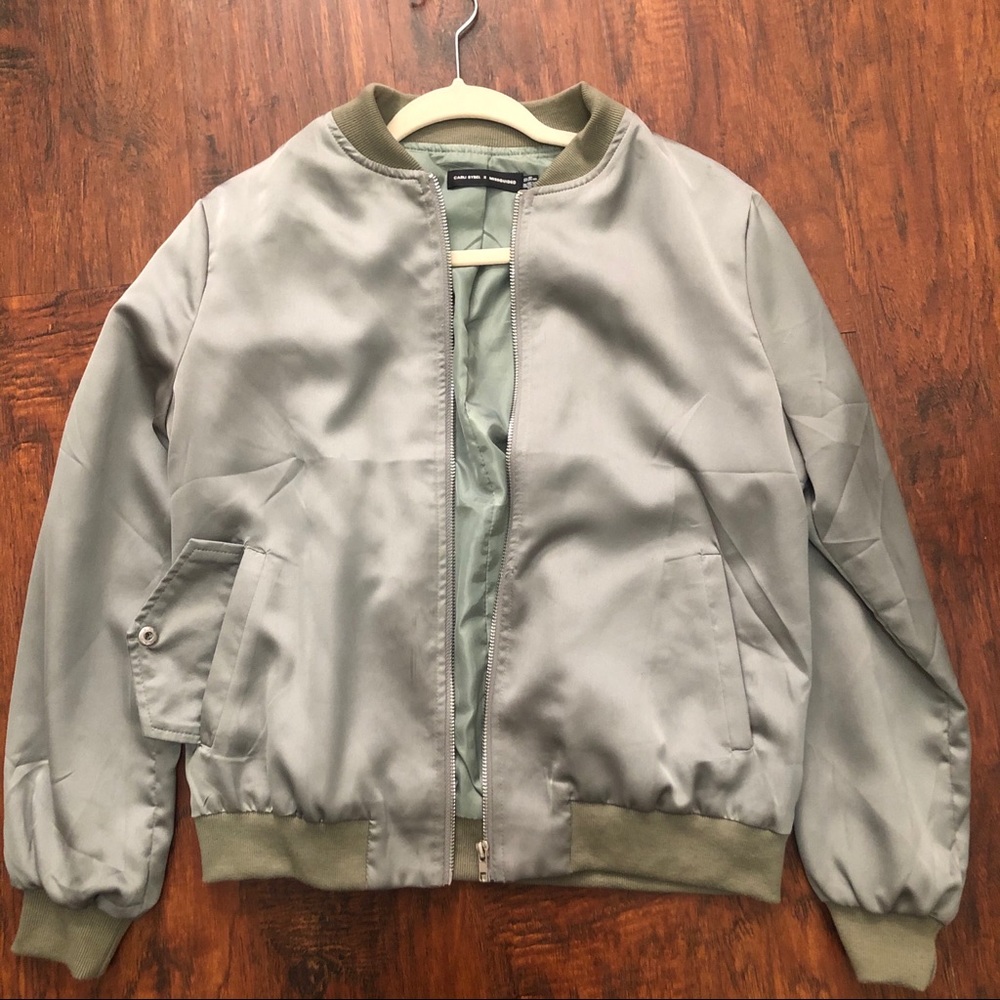 Carli Bybel x Misguided Bomber Jacket